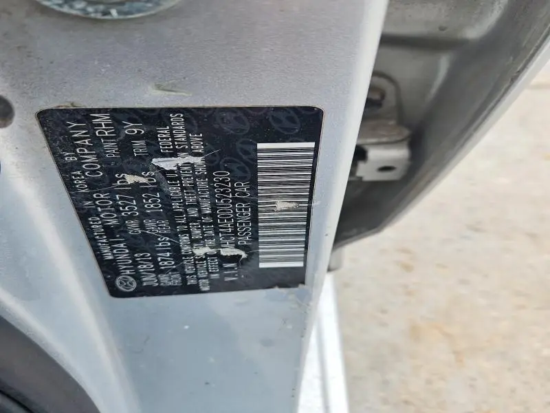2013 HYUNDAI ACCENT GLS  