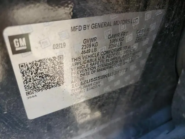 2019 BUICK LACROSSE AVENIR  