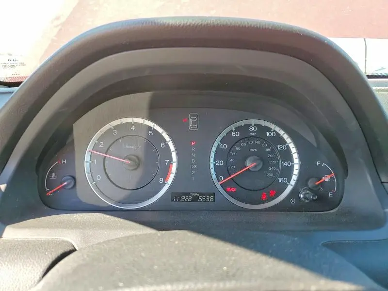 2012 HONDA ACCORD EXL  