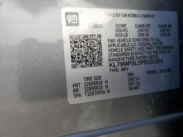 2023 CHEVROLET TRAILBLAZER LT  