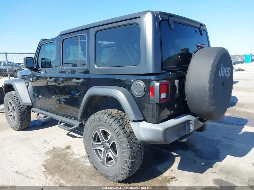 2019 JEEP WRANGLER UNLIMITED SPORT S 4X4