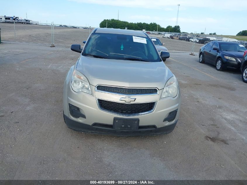 2012 CHEVROLET EQUINOX LS