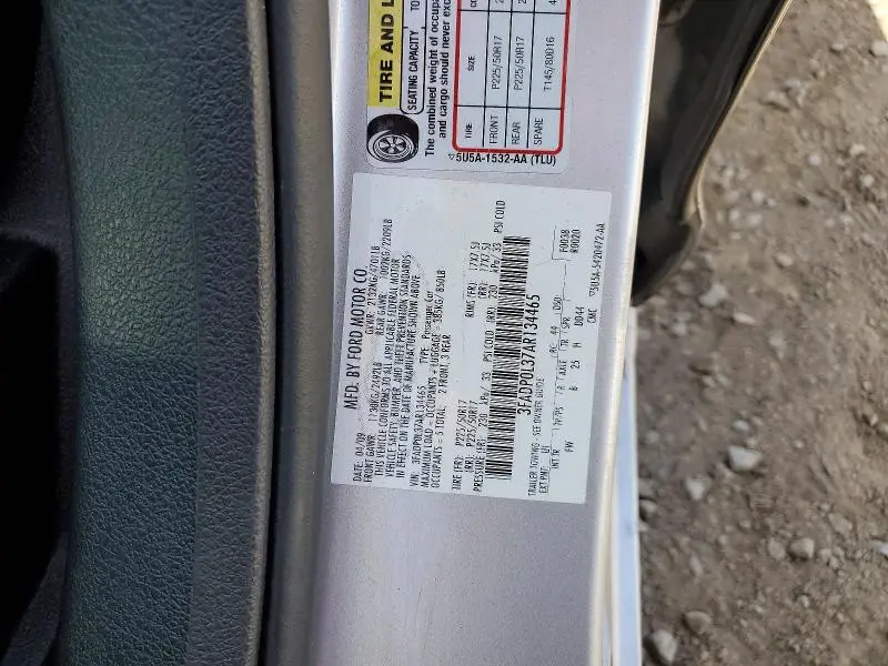 2010 FORD FUSION HYBRID  