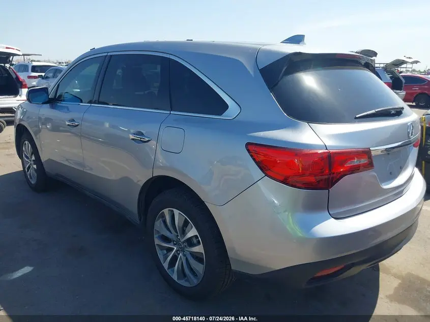 2016 ACURA MDX TECHNOLOGY   ACURAWATCH PLUS PACKAGES/TECHNOLOGY PACKAGE