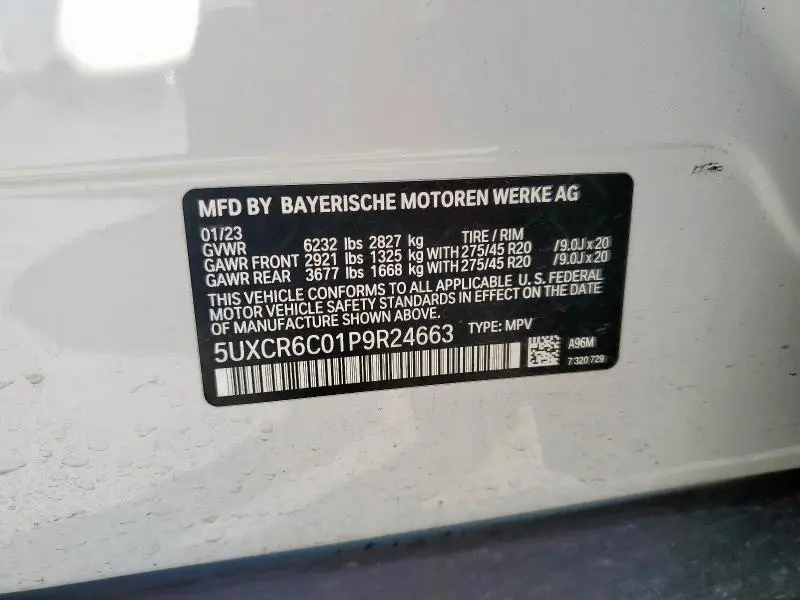 2023 BMW X5 XDRIVE40I  