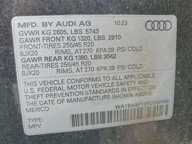 2024 AUDI SQ5 PREMIUM PLUS  