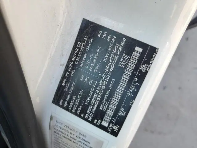 2013 FORD TRANSIT CONNECT XLT  