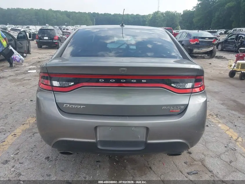 2013 DODGE DART RALLYE