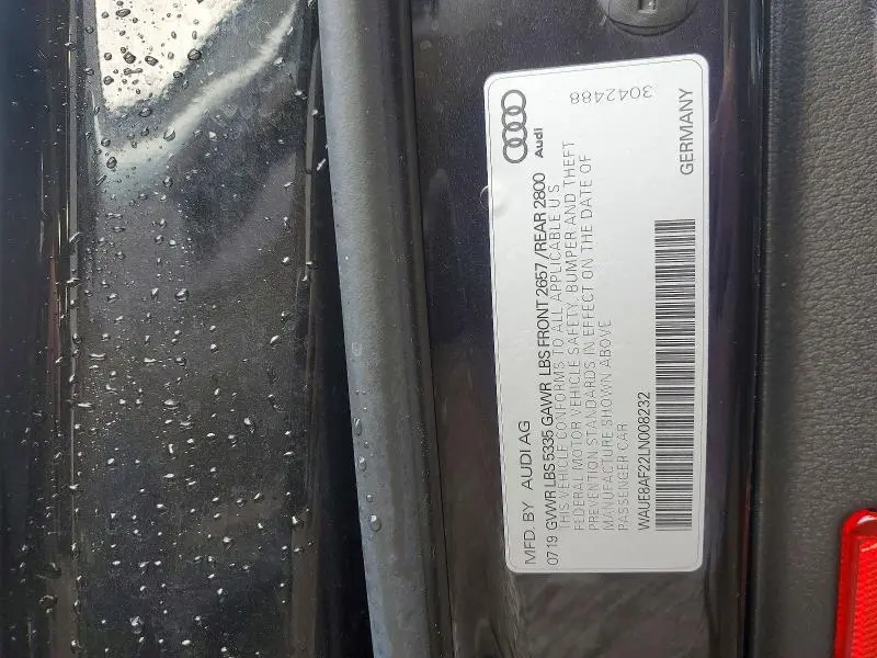 2020 AUDI A6 PREMIUM PLUS  