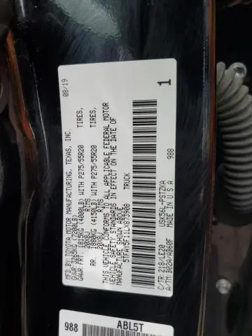 2020 TOYOTA TUNDRA CREWMAX 1794  