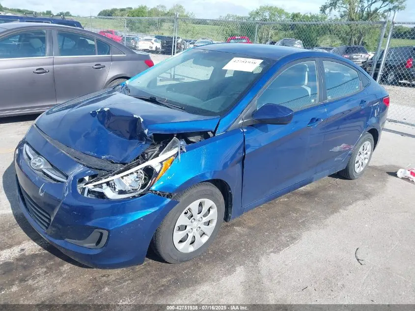 2016 HYUNDAI ACCENT SE