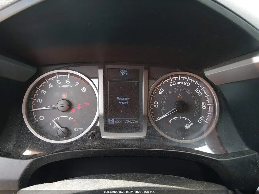 2016 TOYOTA TACOMA SR5 V6