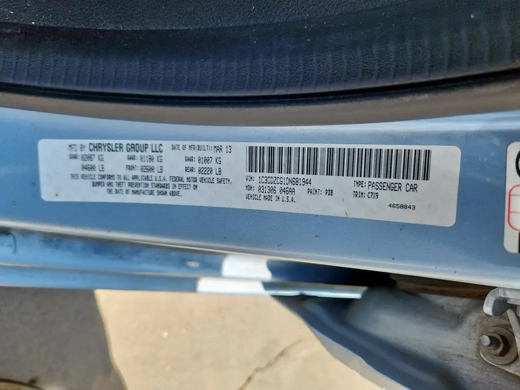 2013 DODGE AVENGER SXT  