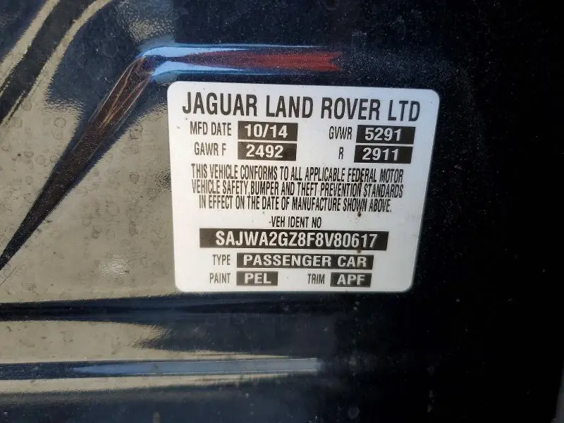 2015 JAGUAR XJL PORTFOLIO  