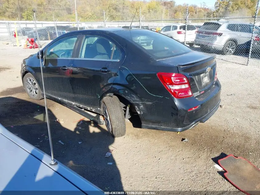 2017 CHEVROLET SONIC LT AUTO