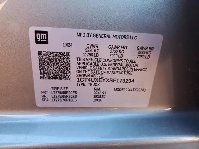 2025 GMC SIERRA K2500 DENALI ULTIMATE  