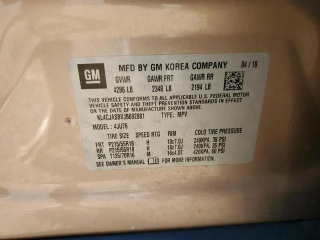 2018 BUICK ENCORE PREFERRED  