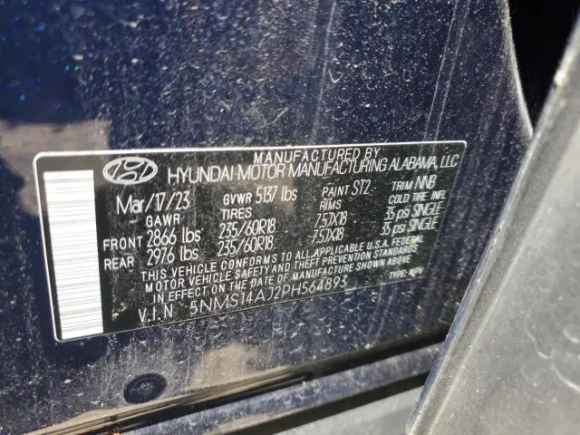 2023 HYUNDAI SANTA FE SE  