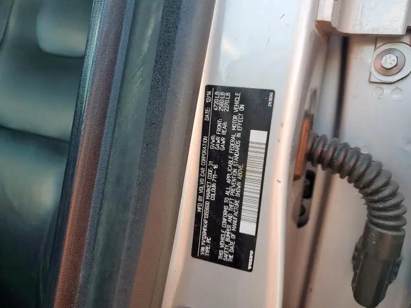 2015 VOLVO S60 PREMIER  