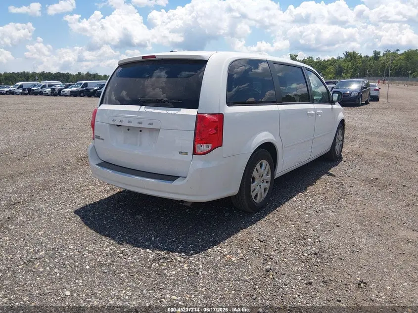 2017 DODGE GRAND CARAVAN SE