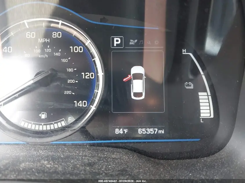 2019 HYUNDAI IONIQ HYBRID BLUE