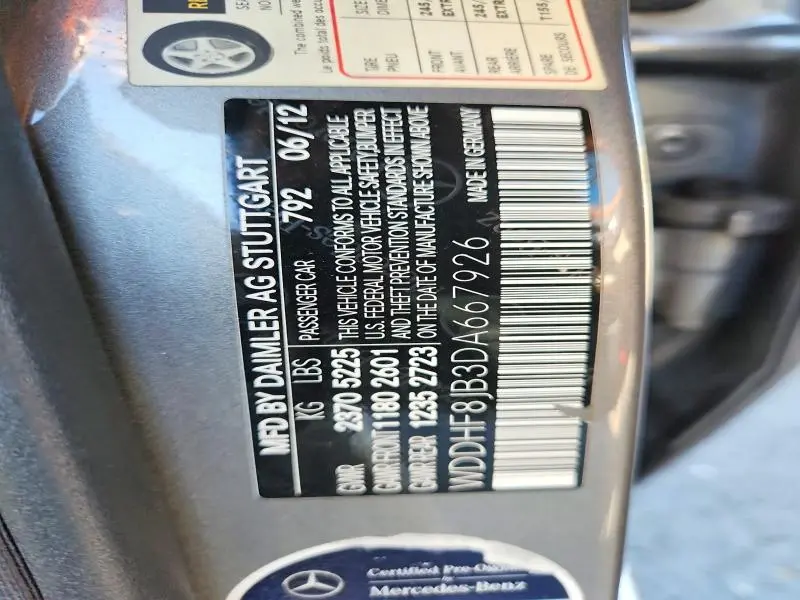 2013 MERCEDES-BENZ E 350 4MATIC  