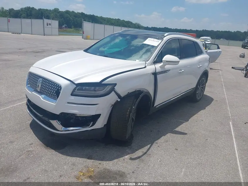 2019 LINCOLN NAUTILUS RESERVE