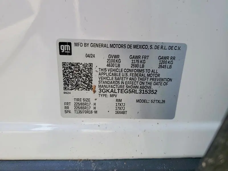 2024 GMC TERRAIN SLE  