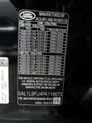 2023 LAND ROVER RANGE ROVER SPORT DYNAMIC SE  