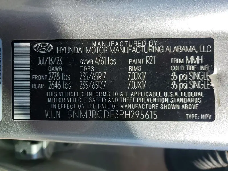 2024 HYUNDAI TUCSON SEL  