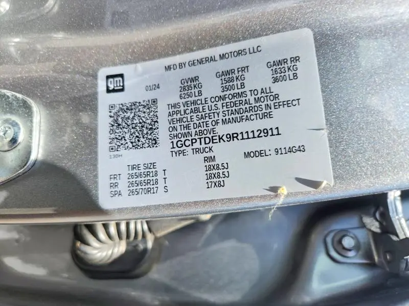 2024 CHEVROLET COLORADO Z71  