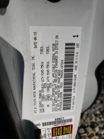 2018 TOYOTA TACOMA ACCESS CAB  