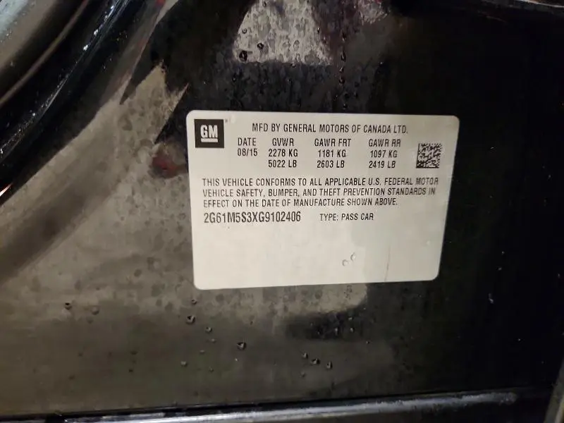 2016 CADILLAC XTS LUXURY COLLECTION  