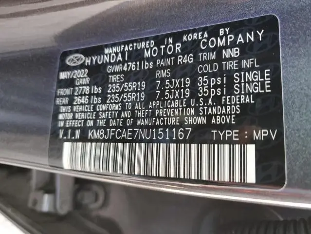 2022 HYUNDAI TUCSON N LINE  