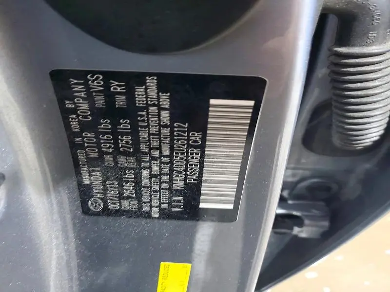 2014 HYUNDAI GENESIS 3.8L  