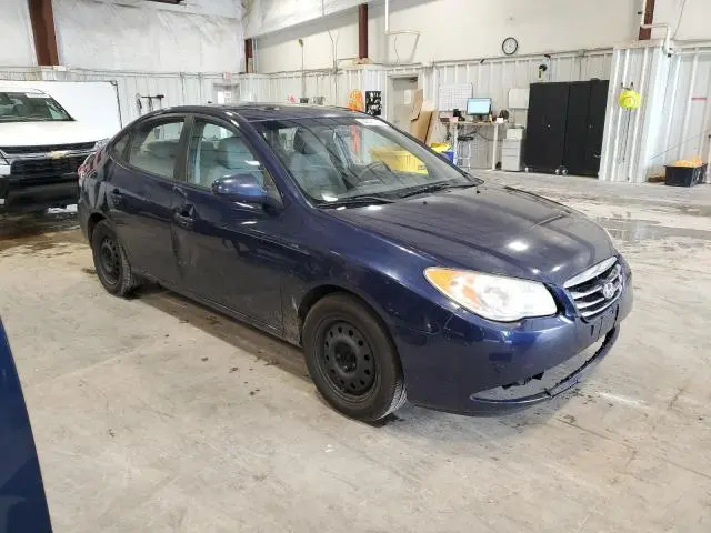 2010 HYUNDAI ELANTRA BLUE  