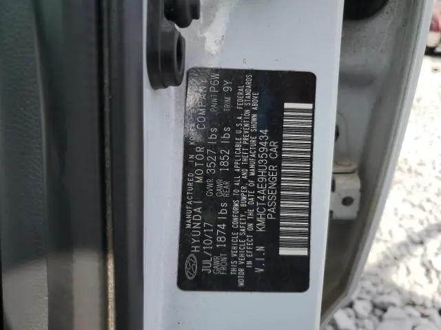 2017 HYUNDAI ACCENT SE  