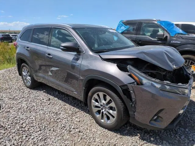 2019 TOYOTA HIGHLANDER HYBRID LIMITED  