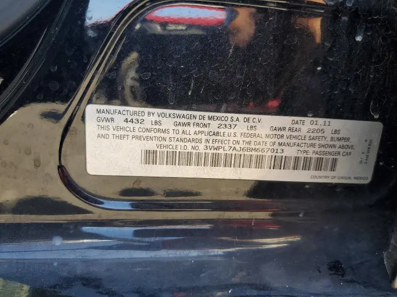 2011 VOLKSWAGEN JETTA TDI  