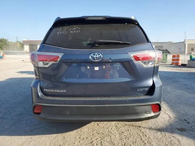 2016 TOYOTA HIGHLANDER LIMITED  