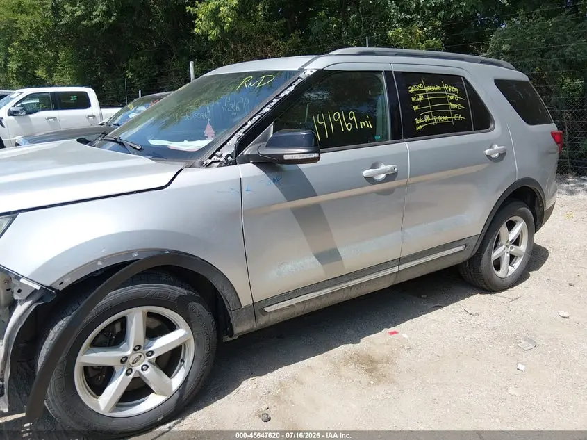 2017 FORD EXPLORER XLT