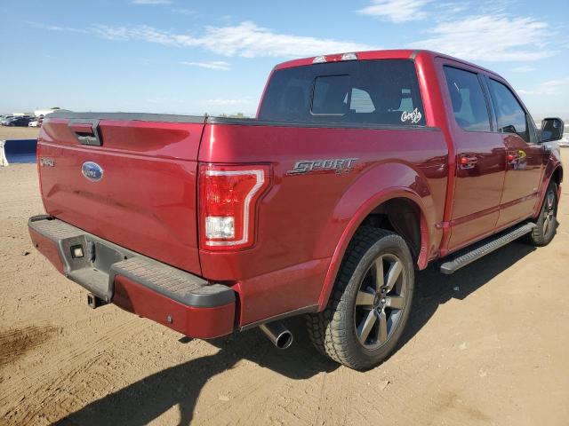 2016 FORD F150 SUPERCREW