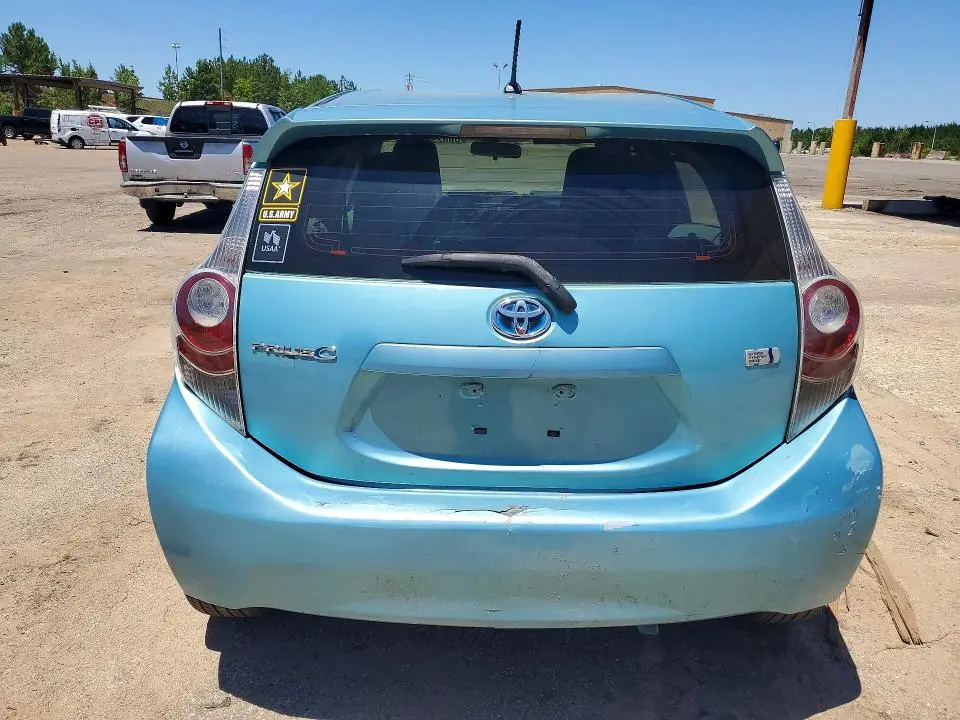 2012 TOYOTA PRIUS C ONE  