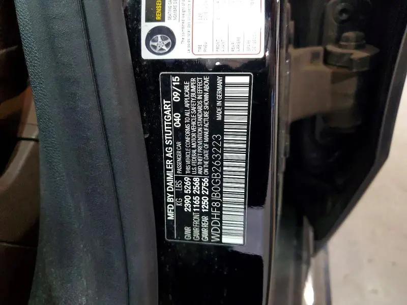 2016 MERCEDES-BENZ E 350 4MATIC  
