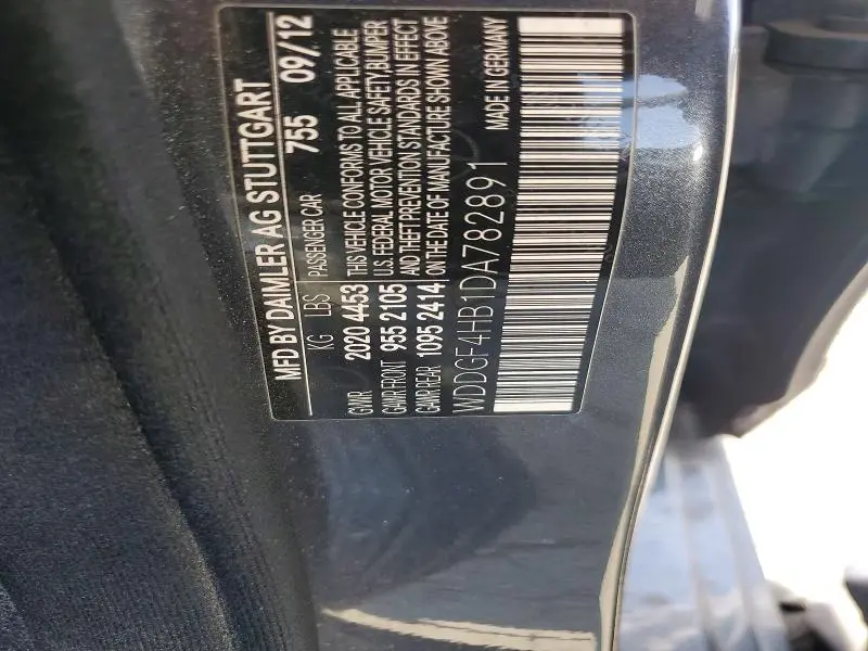 2013 MERCEDES-BENZ C 250  