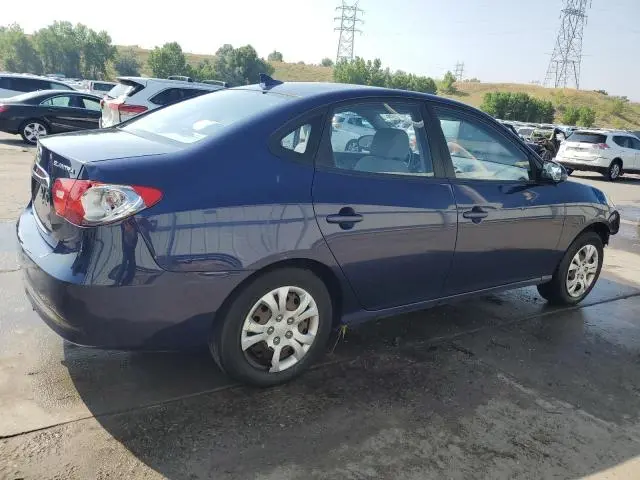 2010 HYUNDAI ELANTRA BLUE  