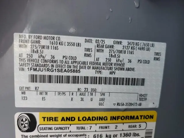 2025 FORD EXPEDITION TREMOR  