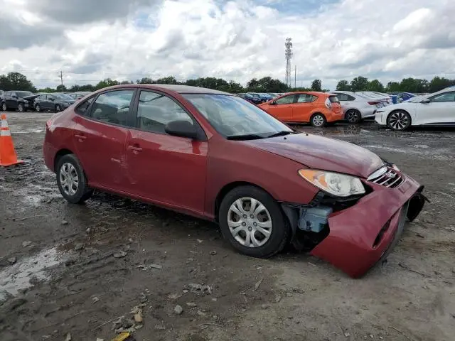 2010 HYUNDAI ELANTRA BLUE