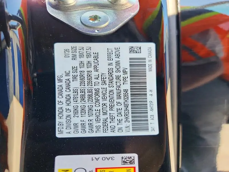 2026 HONDA CR-V EX  