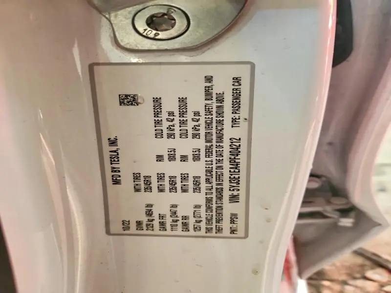 2023 TESLA MODEL 3   